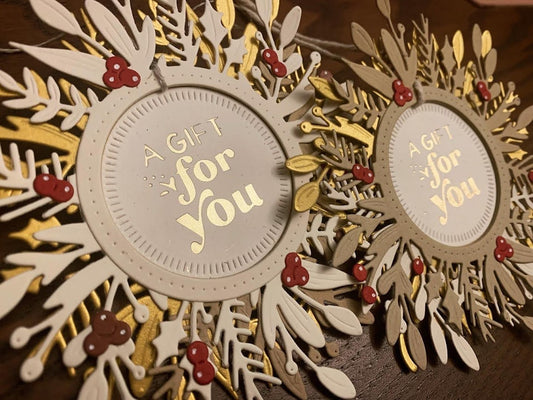 Boho Winter Gift Tags (2-pack)