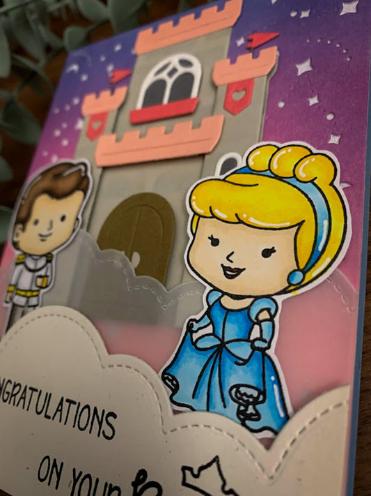 Princess and Prince Card (Wedding / Engagement)