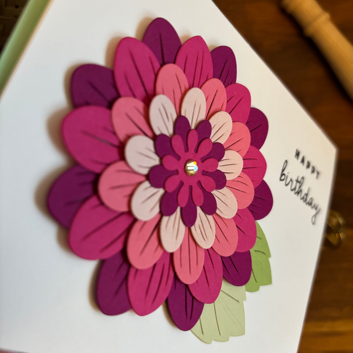 Layered Petals (Birthday Card)