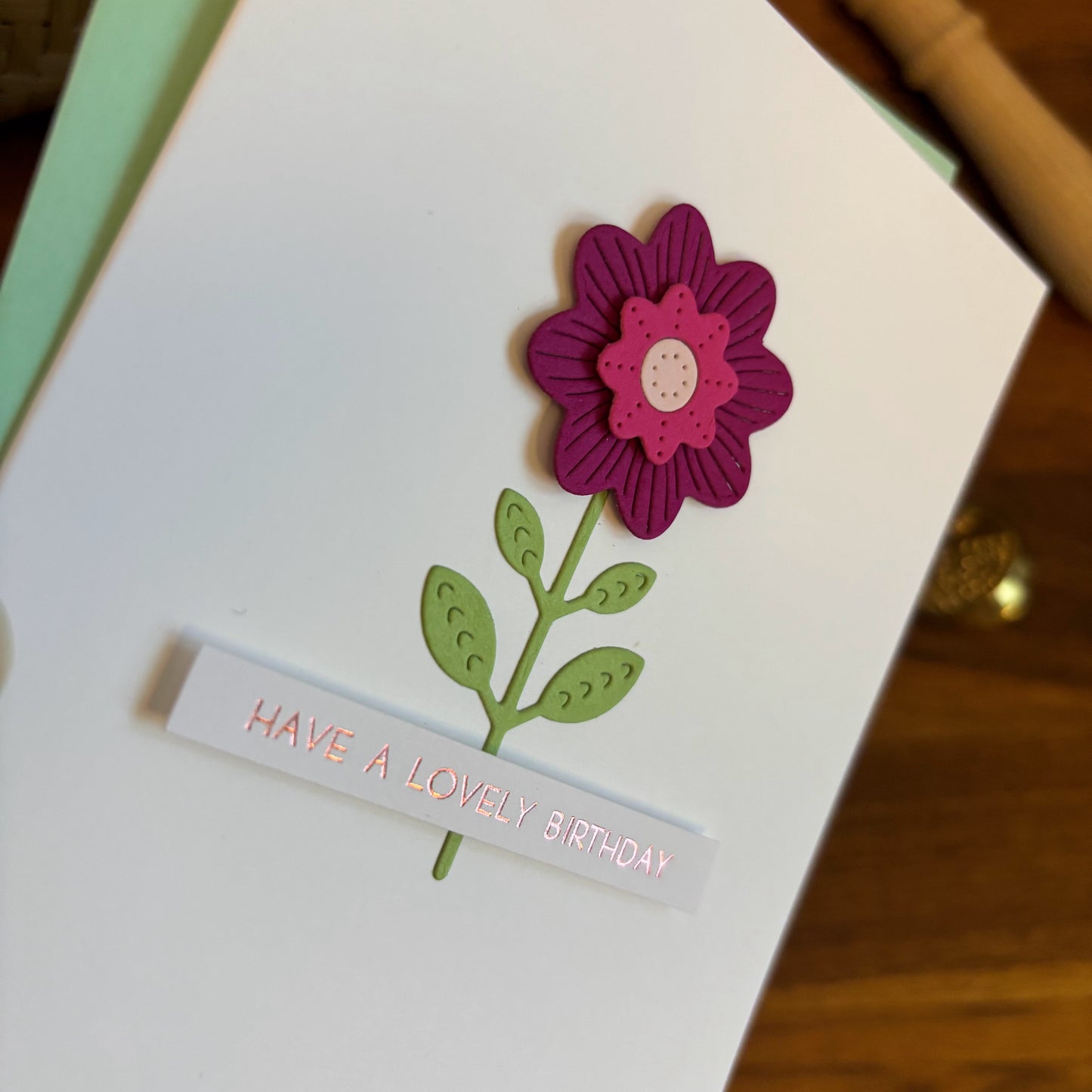 Nordic Flower (Birthday Card)