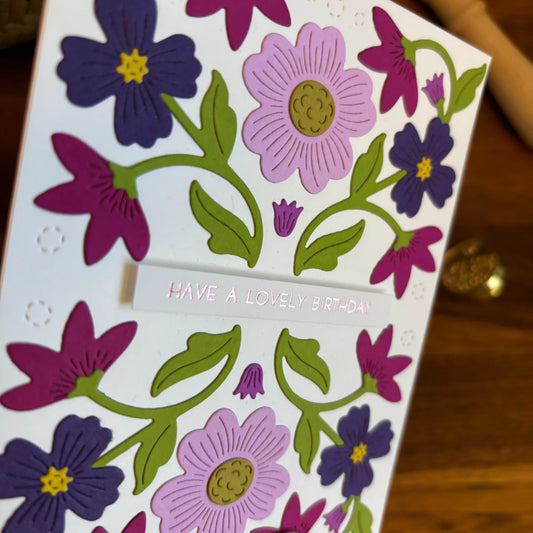 Folk Flowers Pattern (Various Occasions)