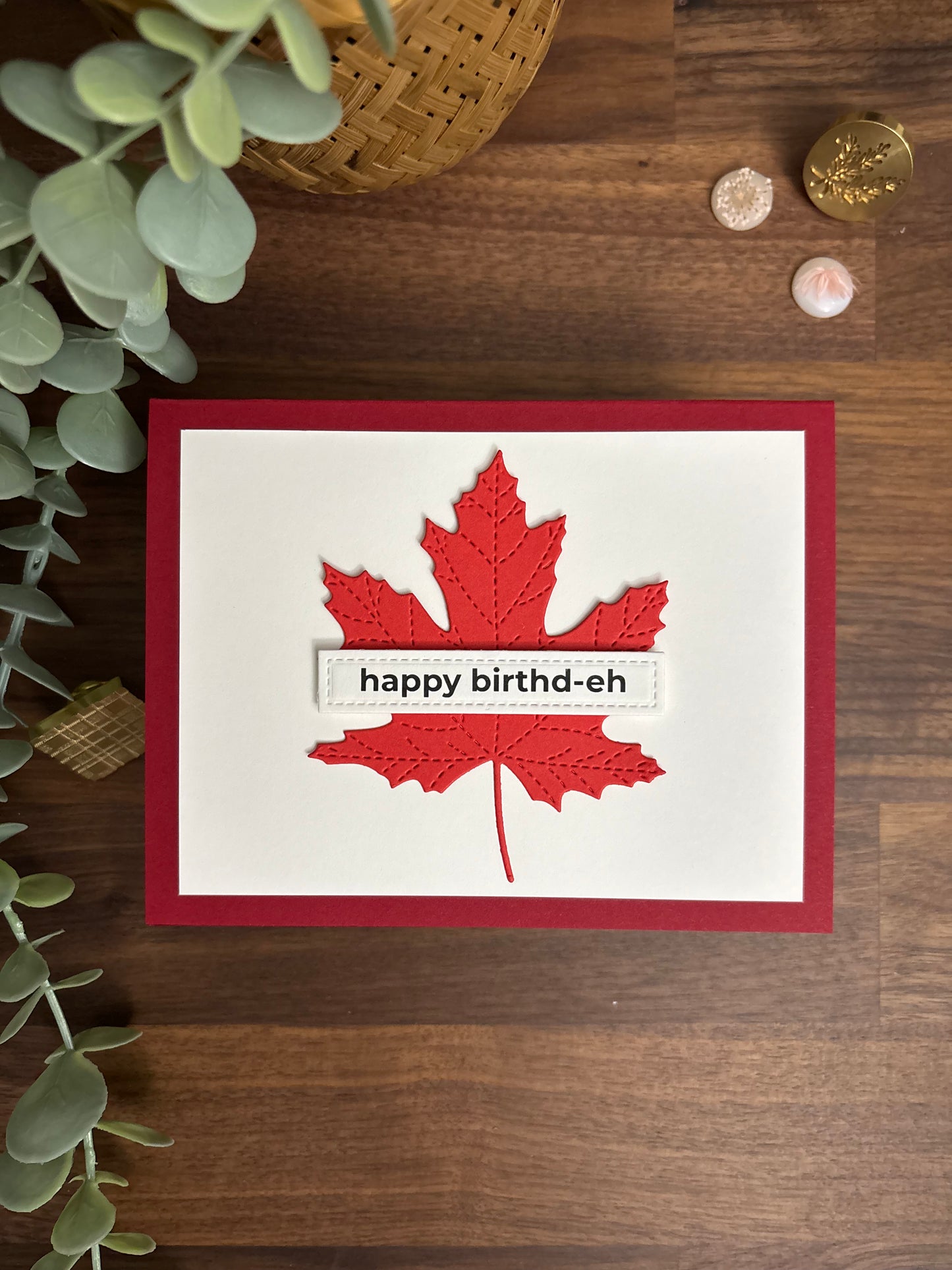 Canada Flag Birthday Pun