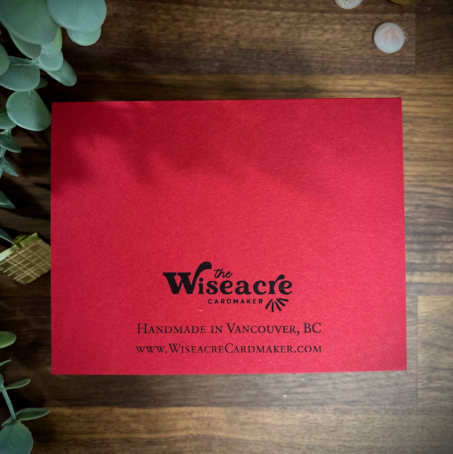 Canada Flag Pun (Birthday Card)