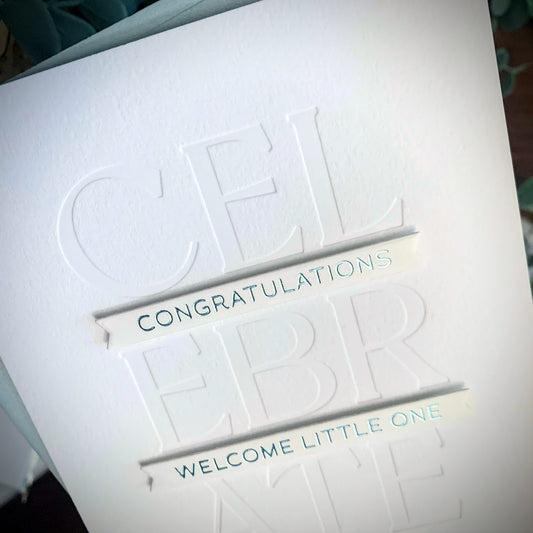 New Baby Card (Blue)