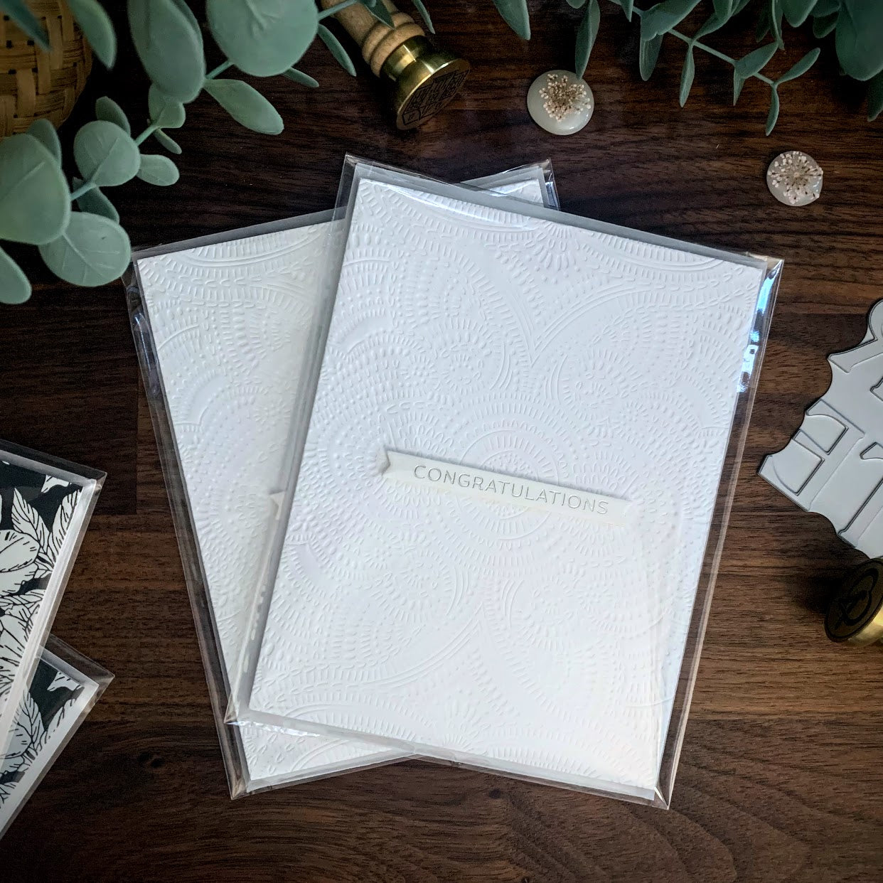 Letterpress Art Deco Design (Various Occasions)