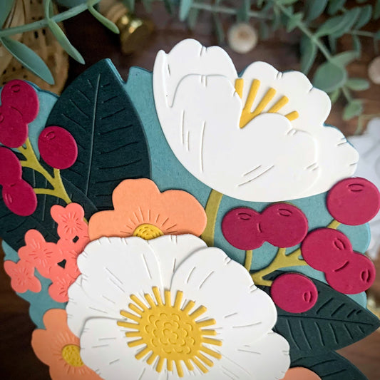 Layered Primrose Card (All-Occasion) (SHAPED Card)