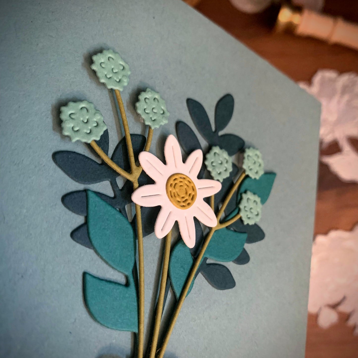 Sage Bouquet Card (All-Occasion)