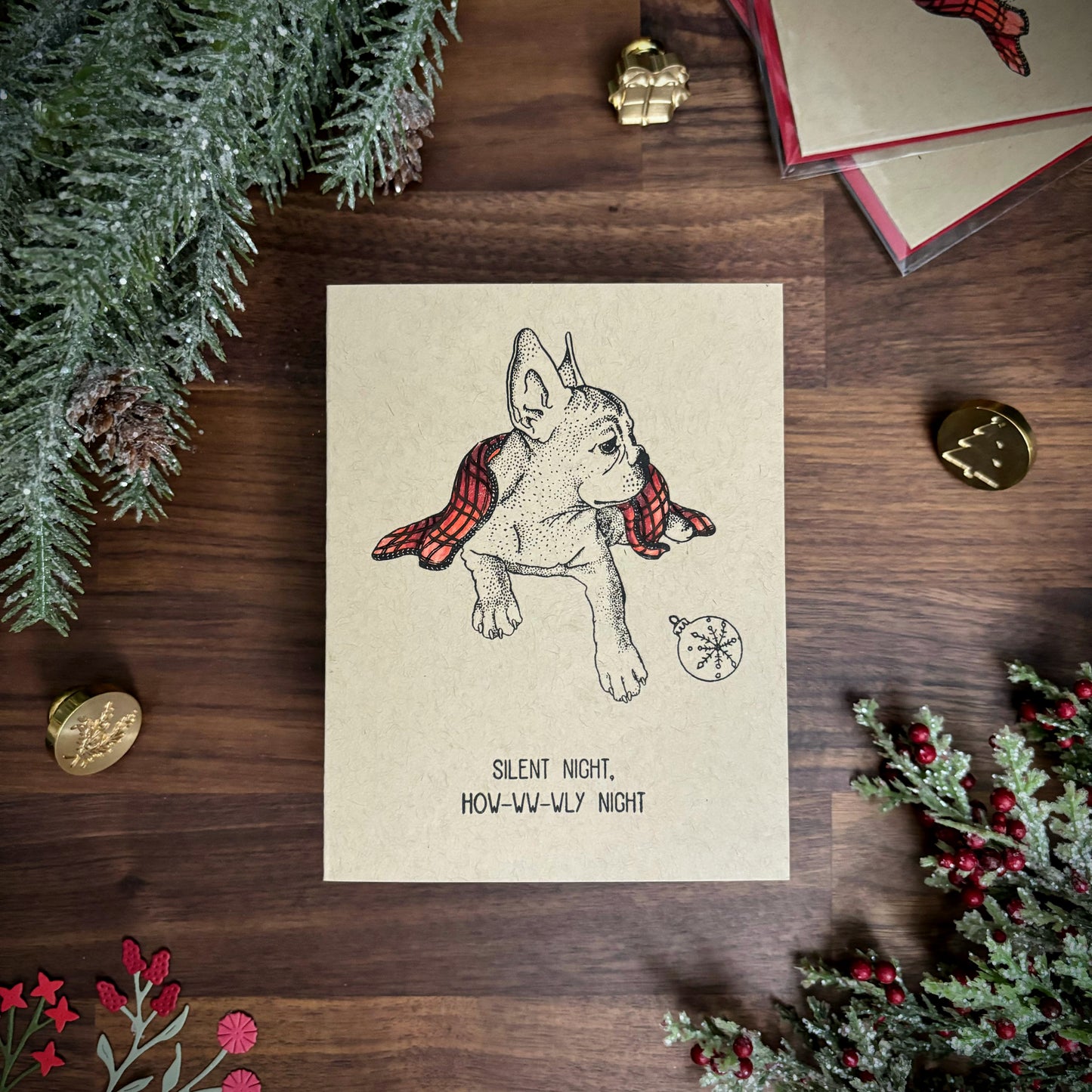 Cozy Doggo Christmas Card