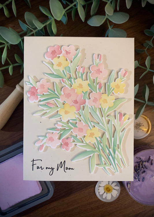 Flower Bunch (Mother's Day / Mom Card)
