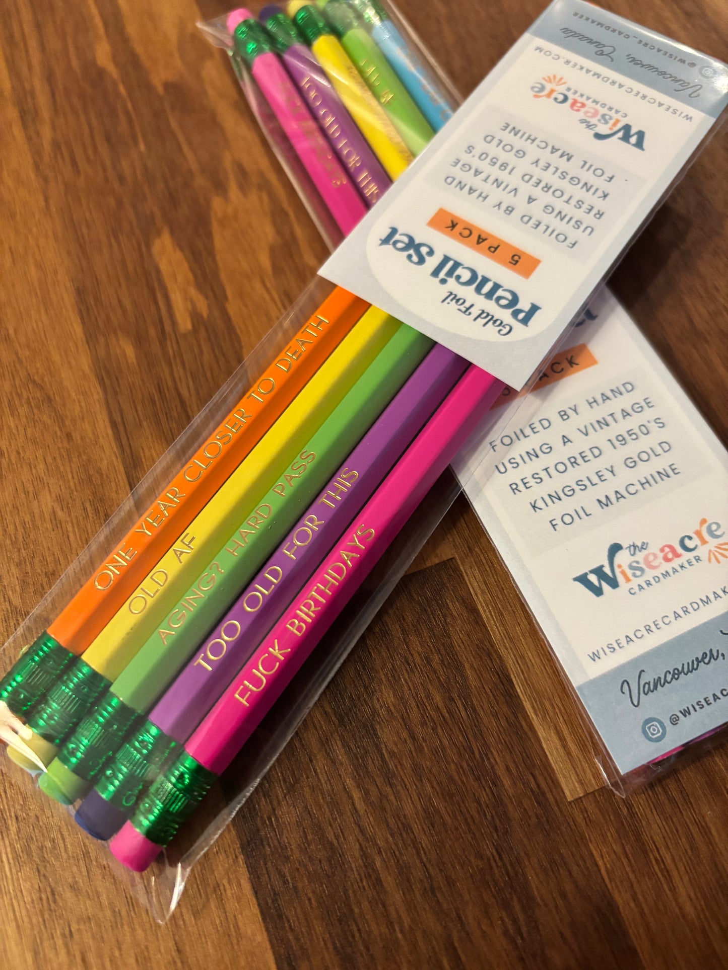 Pencil Pack - Anti-Birthday Messages