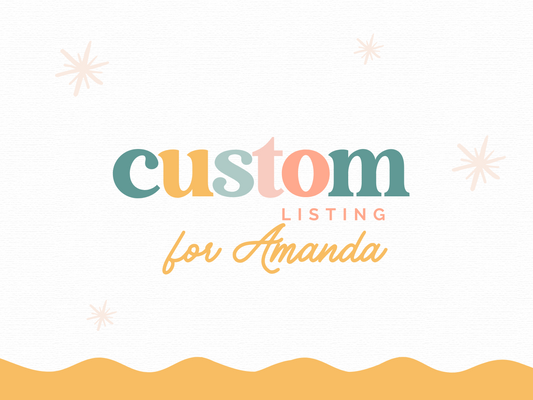 Custom Card for Amanda