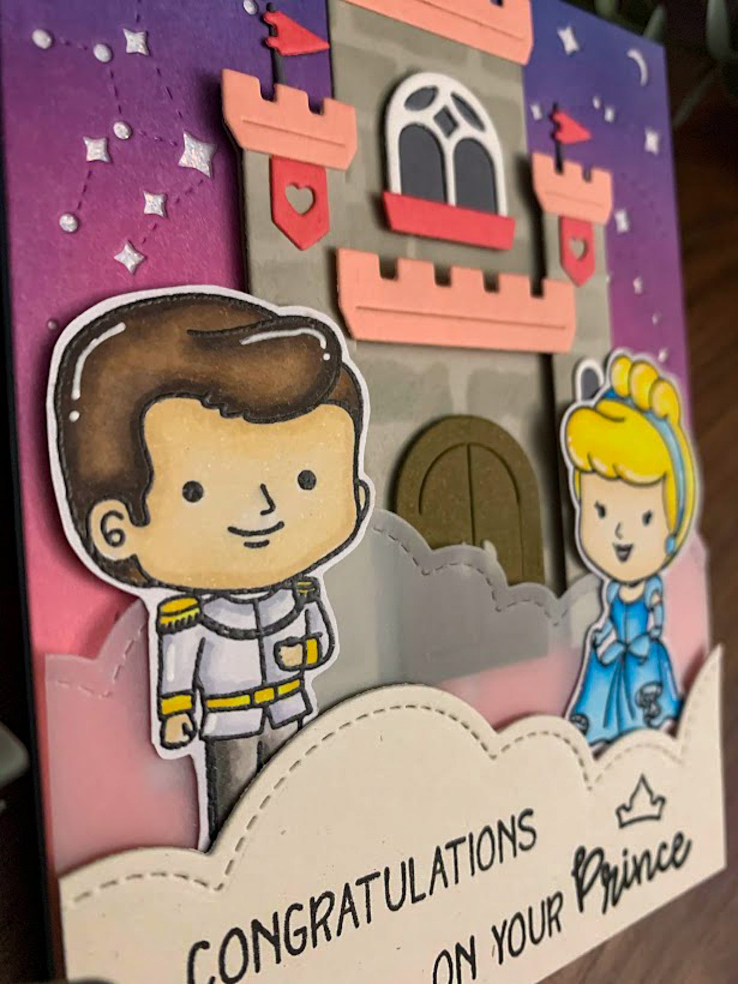 Princess and Prince Card (Wedding / Engagement)