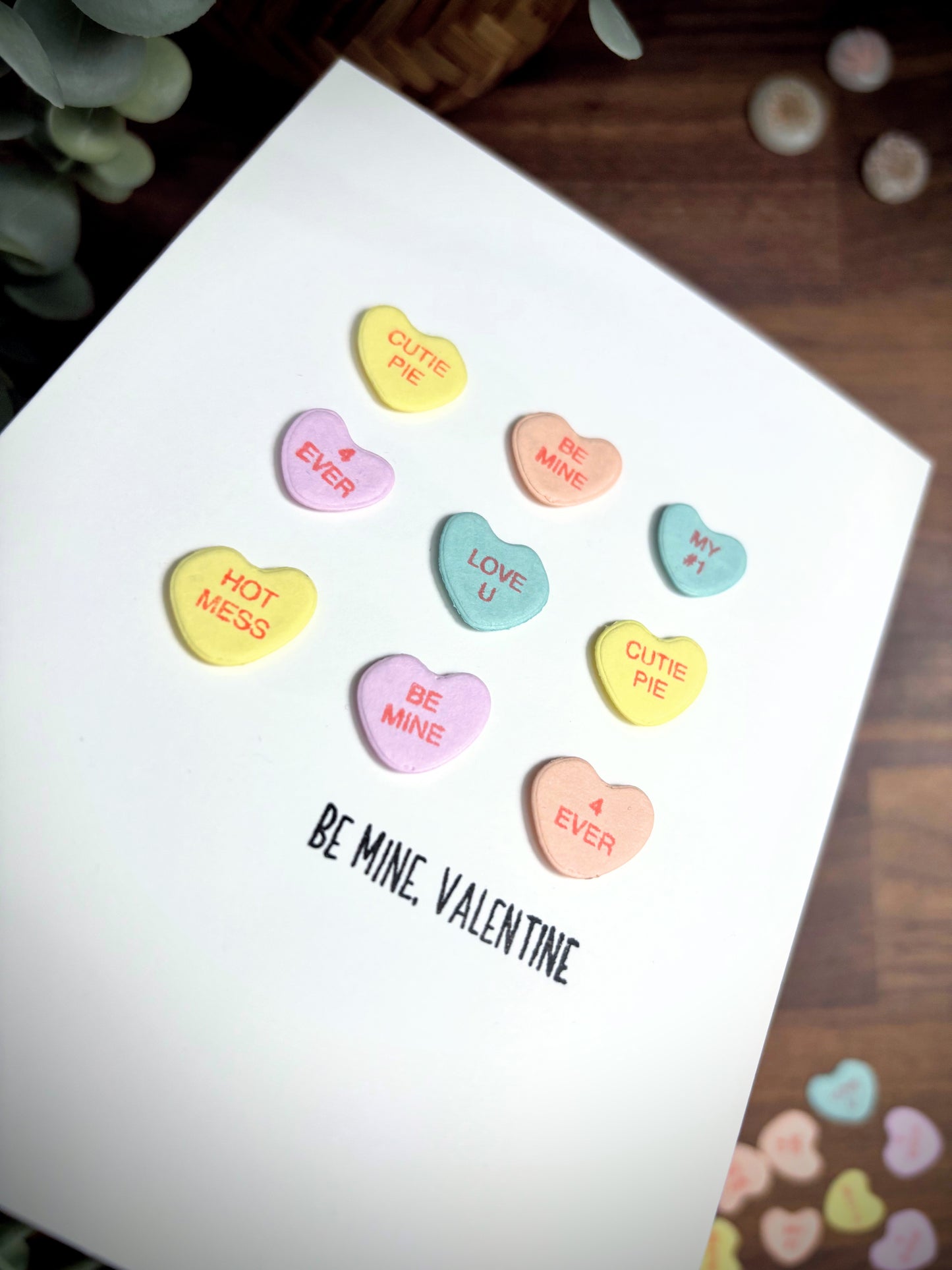 Candy Hearts (Valentine's Day Card)