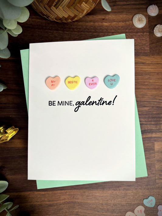 Candy Hearts (GALENTINE'S Day - Friend Card)