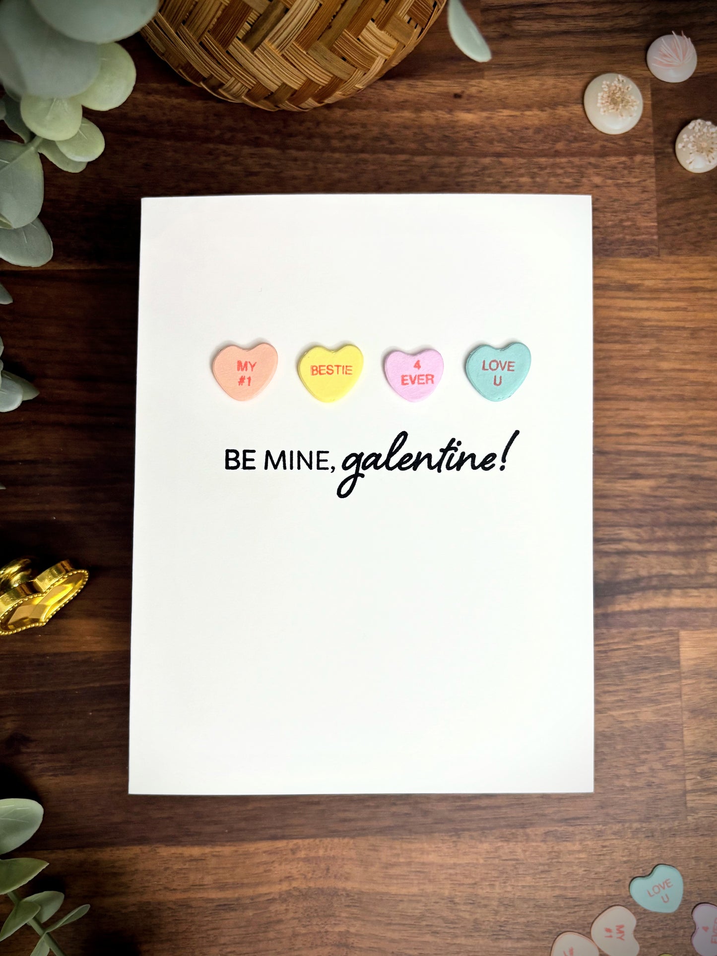 Candy Hearts (GALENTINE'S Day - Friend Card)