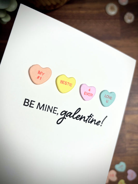 Candy Hearts (GALENTINE'S Day - Friend Card)