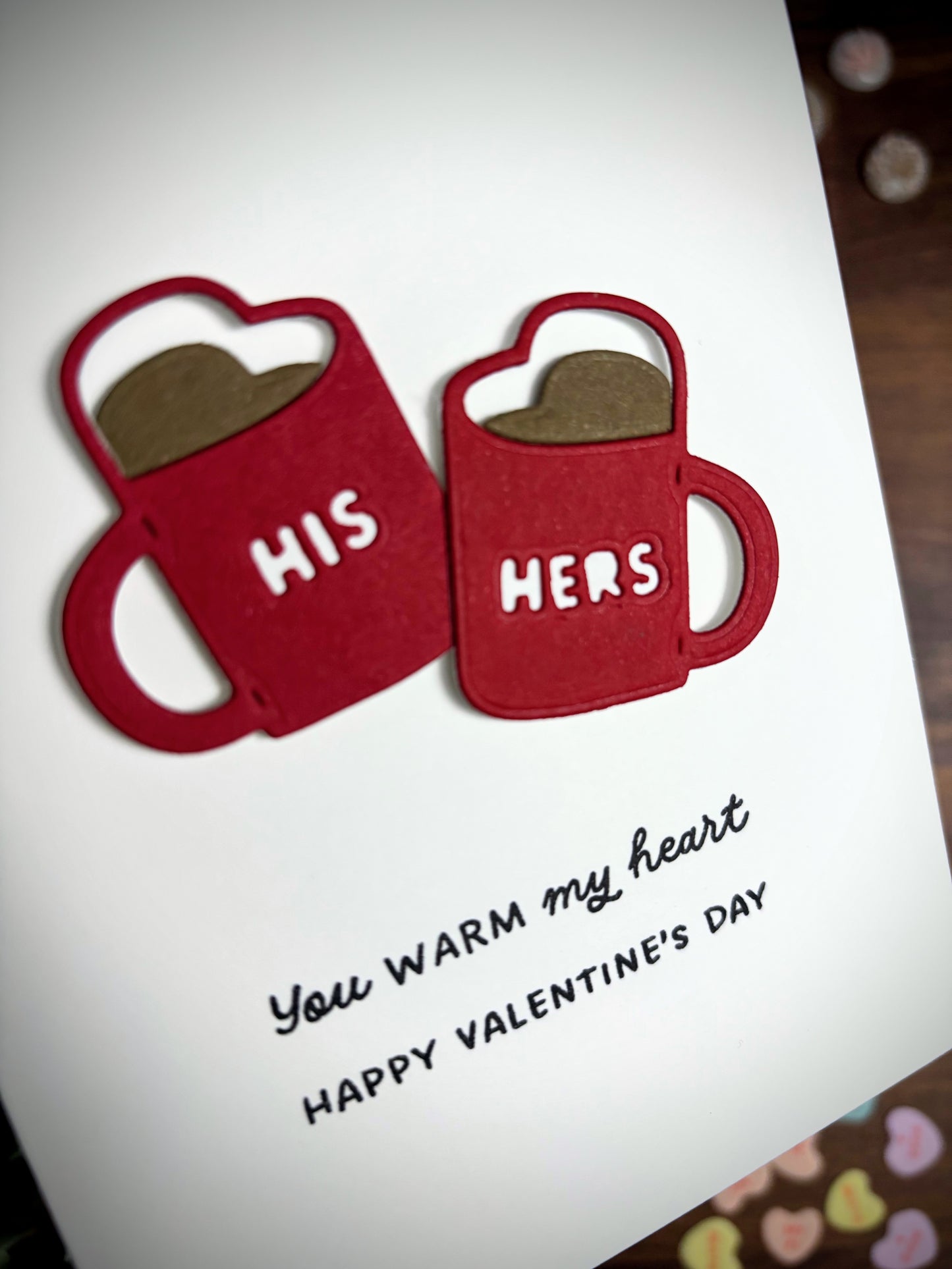 Heart Mugs (Valentine's Day Card)