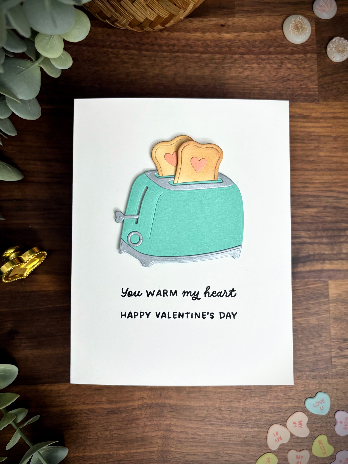 Cute Toaster (Valentine's Day Card)