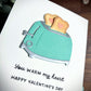 Cute Toaster (Valentine's Day Card)