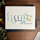 Hugs Typography (Valentine's Day Card)