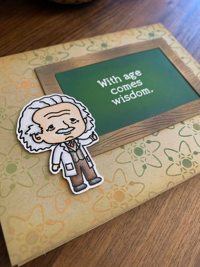 Genius Scientist Card (Birthday)