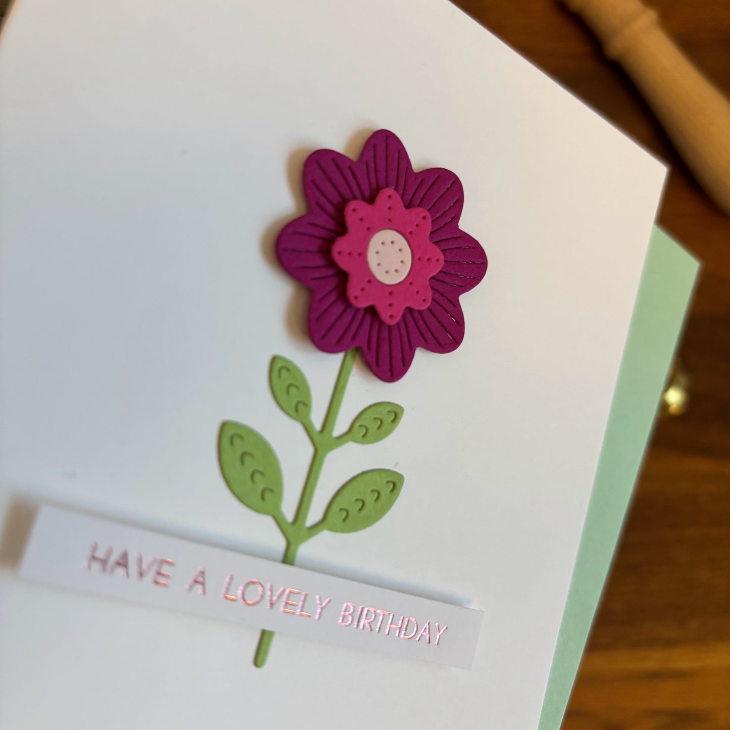 Nordic Flower (Birthday Card)