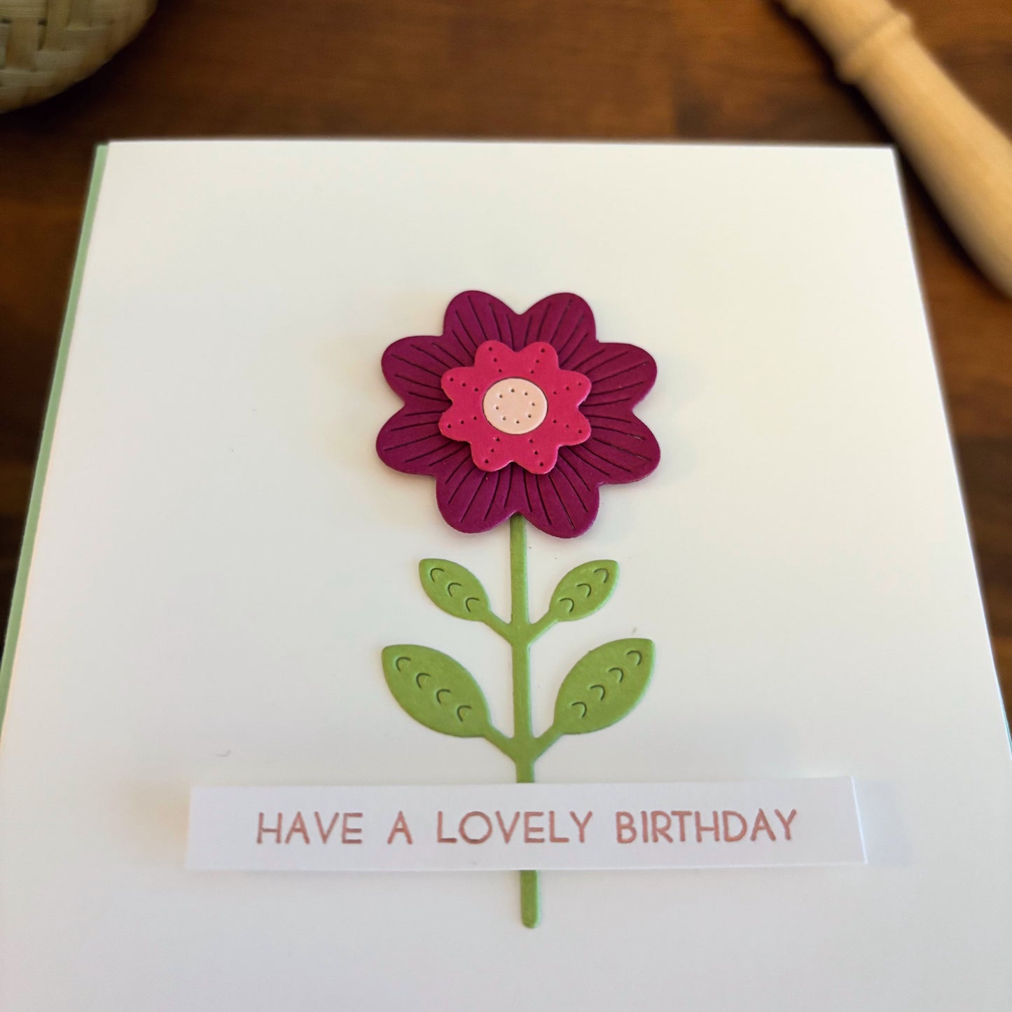 Nordic Flower (Birthday Card)