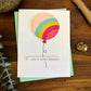 Rainbow Balloon (Birthday Card)