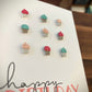 3D Cupcakes Birthday Card