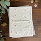 White Vines + Gemstones Wedding Card