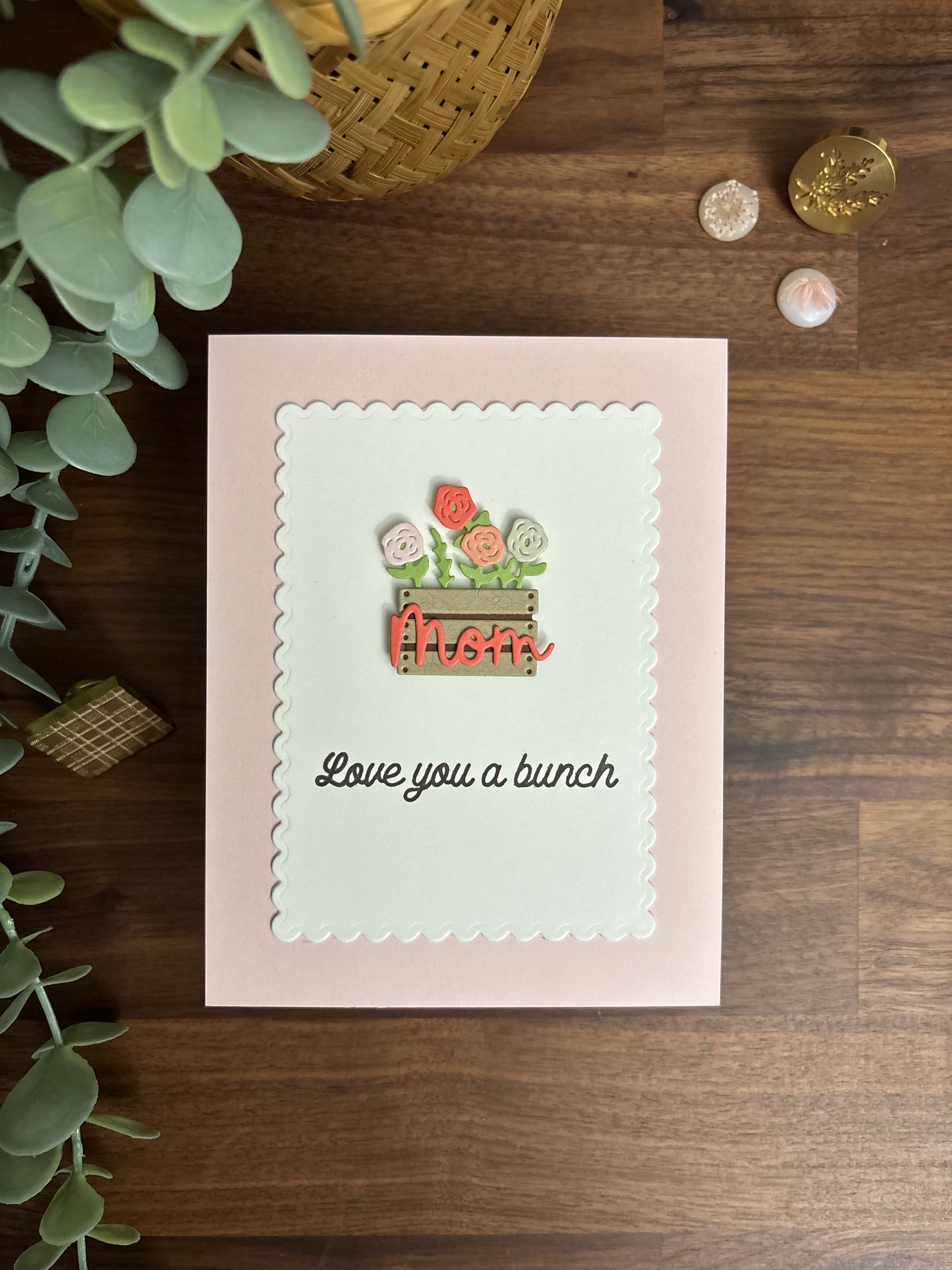 Flower Crate (Mother's Day / Mom Card)