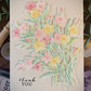 Flower Bunch (Thank You Card)