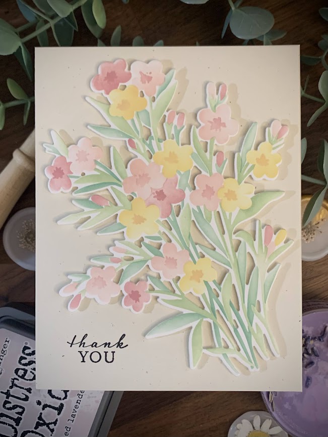 Flower Bunch (Thank You Card)