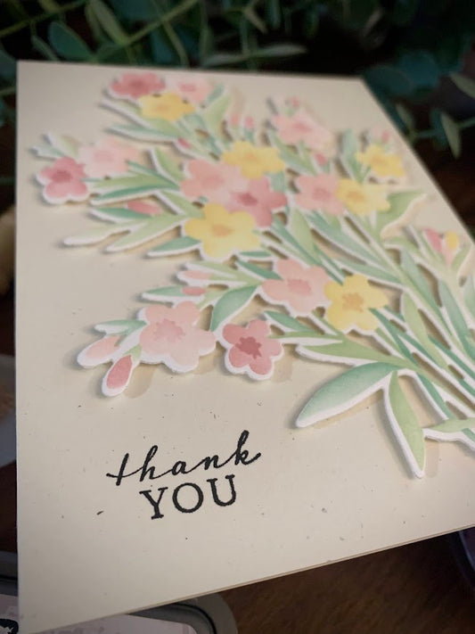 Flower Bunch (Thank You Card)
