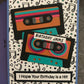 Retro Cassette Tape Card