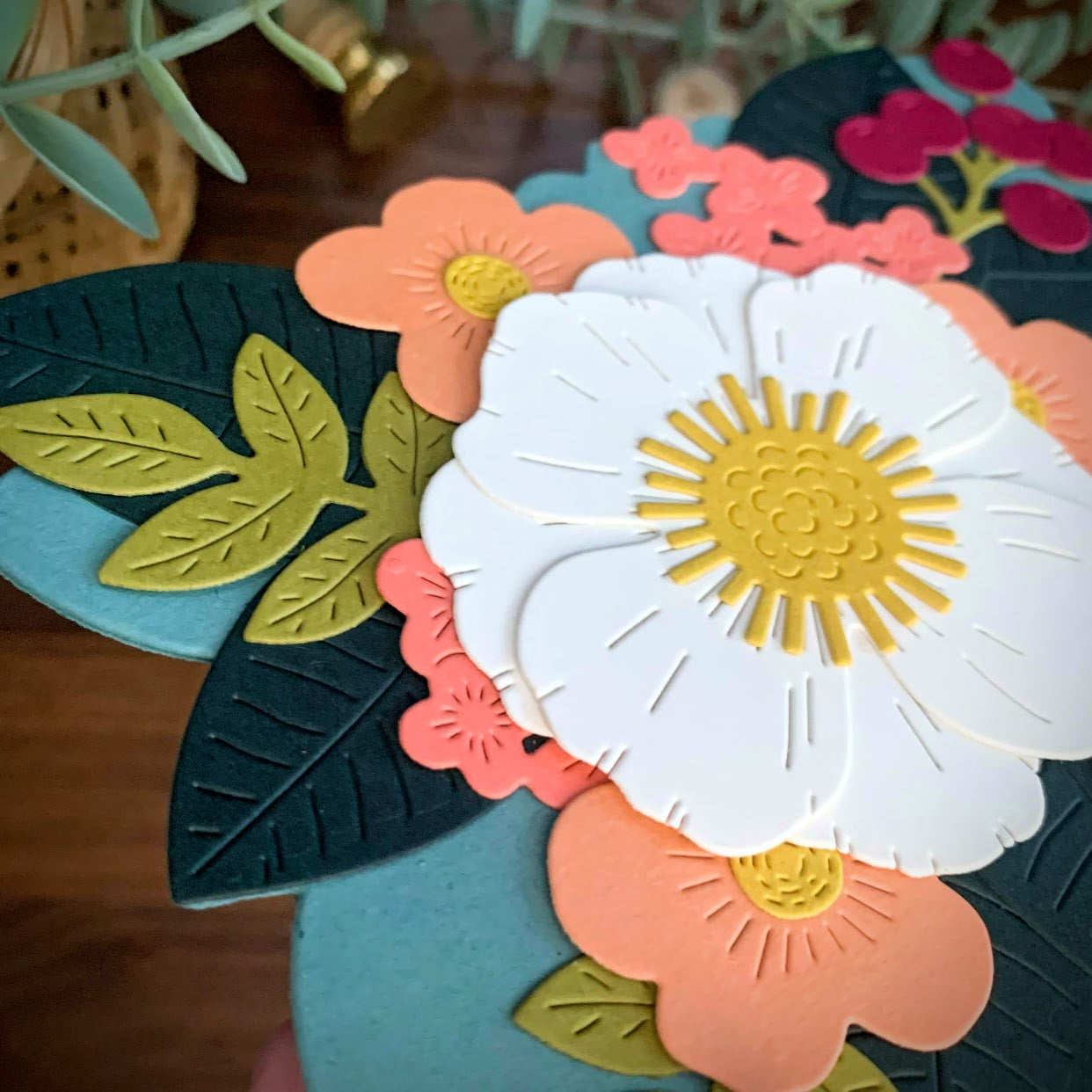 Layered Primrose Card (All-Occasion) (SHAPED Card)