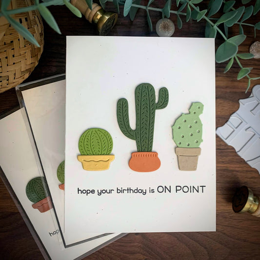 Cactus Pun Card (Birthday)