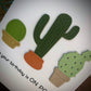 Cactus Pun Card (Birthday)