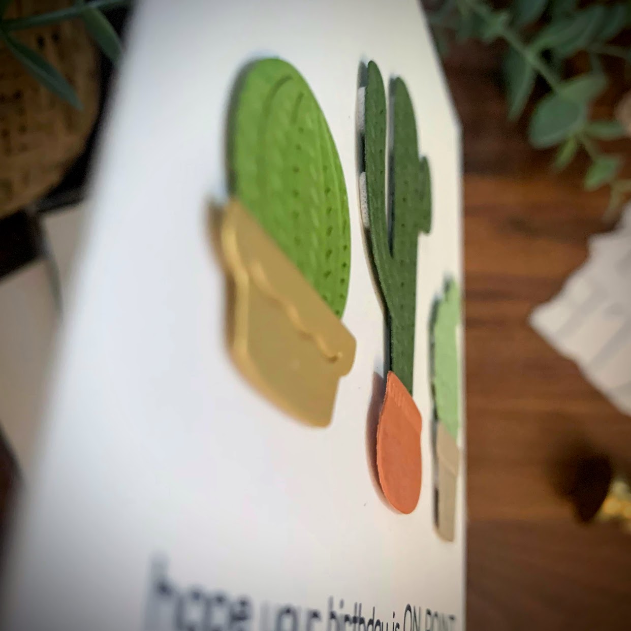 Cactus Pun Card (Birthday)