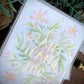 Greeting Card Set - Floral Cards (Version 2)