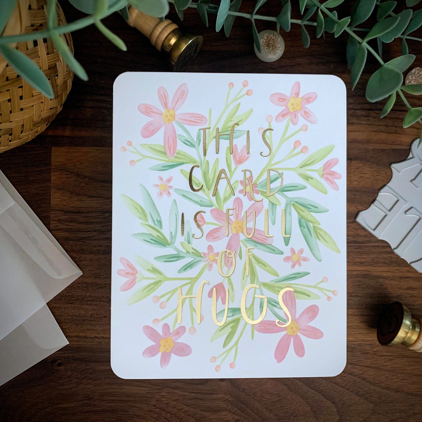 Greeting Card Set - Floral Cards (Version 3)