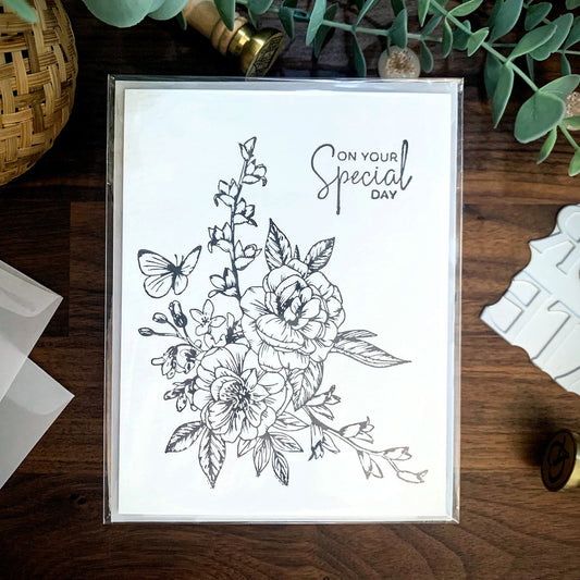 Letterpress Florals - Special Day (All-Occasion)