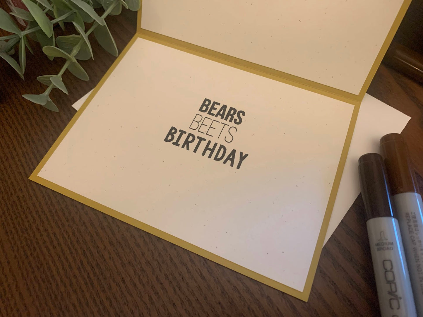 "The Office" Theme Birthday Card