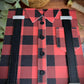 Plaid Shirt Card - Lumberjack Red (All-Occasion)