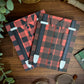 Plaid Shirt Card - Lumberjack Red (All-Occasion)