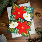 Festive Flowers Christmas Card