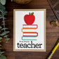 Teacher Thank You Card