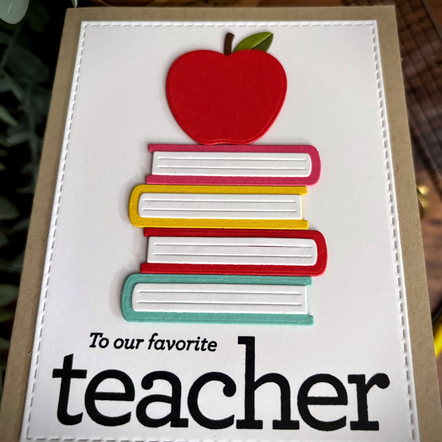 Teacher Thank You Card