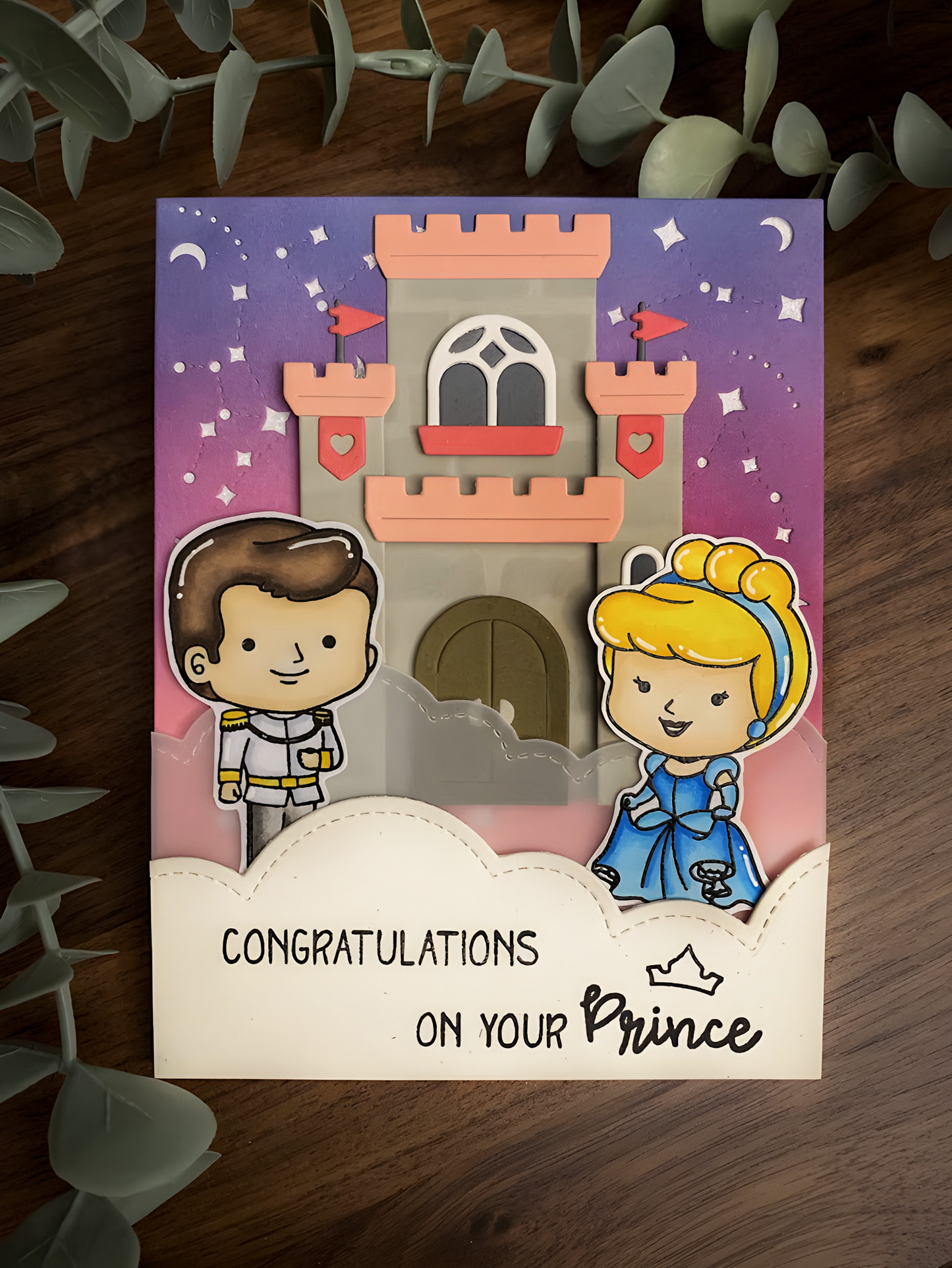 Princess and Prince Card (Wedding / Engagement)